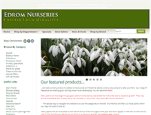Tablet Screenshot of edrom-nurseries.co.uk